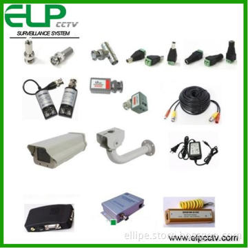 CCTV accessory BNC connector DC connector video balun